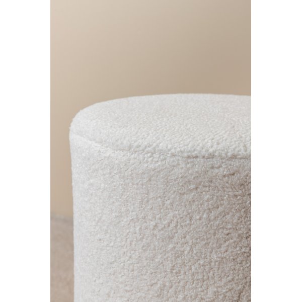 Remi sittepuff - Hvit teddy Remi sittepuff - Hvit teddy