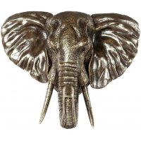 Veggdekorasjon Elefant - Brun/cham Veggdekorasjon Elefant - Brun/cham