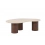Megg salongbord 130x78 - Mokka / Travertin Megg salongbord 130x78 - Mokka / Travertin