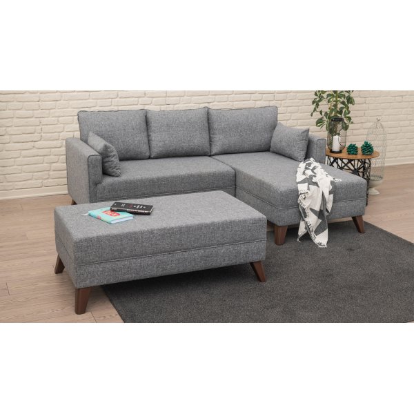 Bella divansovesofa - grå Bella divansovesofa - grå