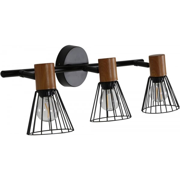 Nym vegglampe - Svart