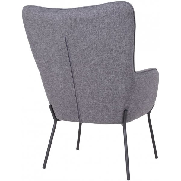 Glasgow lenestol - gr�/svart