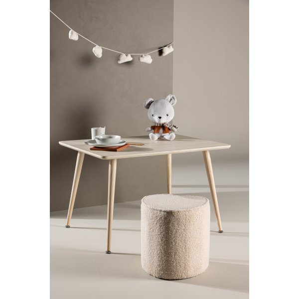 Polar spisebord for barn 80 x 60 cm - Whitewash Polar spisebord for barn 80 x 60 cm - Whitewash