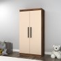 Akser garderobe - Lys valntt/beige
