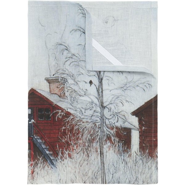 Gården kjøkkenhåndkle 50 x 70 cm - Grå Gården kjøkkenhåndkle 50 x 70 cm - Grå