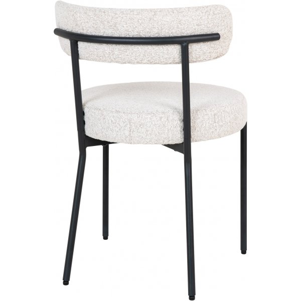 Badalona spisestol - Hvit