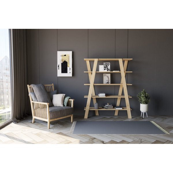 Conde bokhylle - Safir eik Conde bokhylle - Safir eik