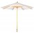 Naxos parasoll 300 cm - Natur/Hvit
