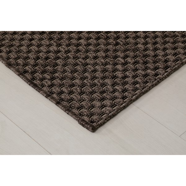 Pampero flatvevd teppe Taupe Pampero flatvevd teppe Taupe