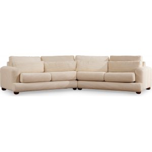 River 4-seters sofa venstre - Beige