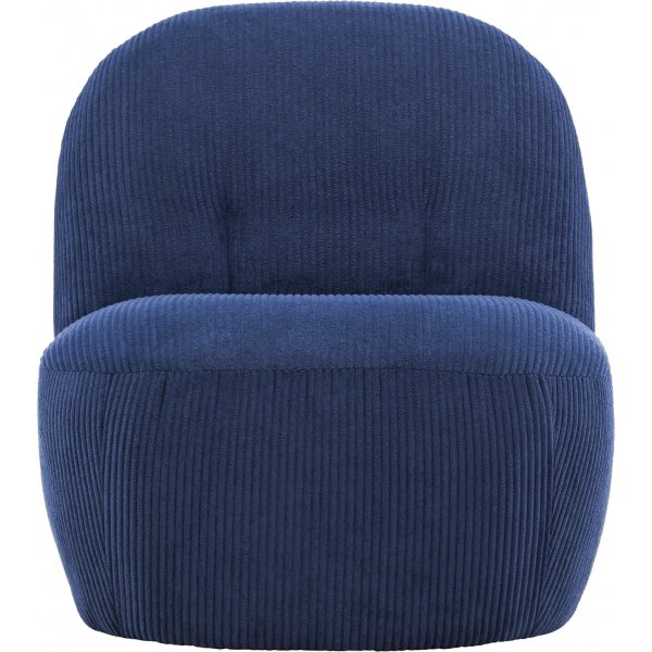 Mahla lenestol - Marineblå kordfløyel Mahla lenestol - Marineblå kordfløyel