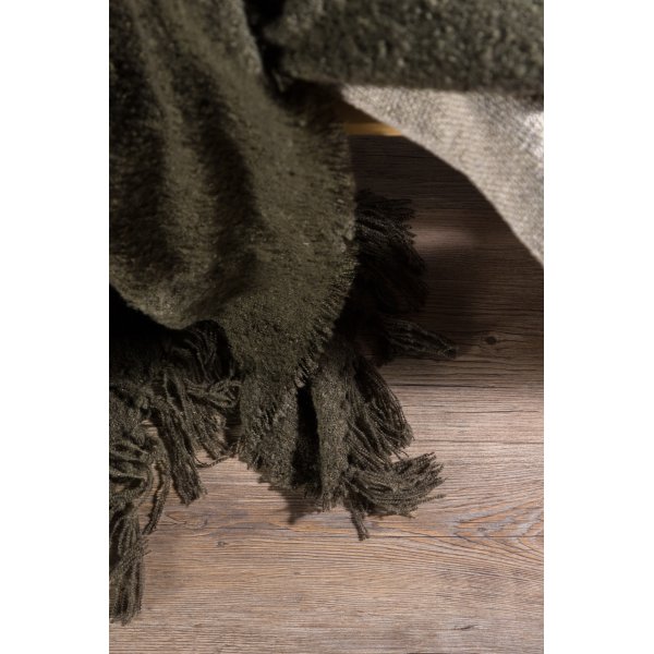 Sten pledd, 130x170 cm - Grønn Sten pledd, 130x170 cm - Grønn