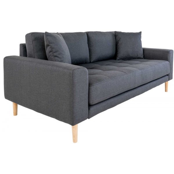 Lido 2,5-seters sofa - Mørkegrå Lido 2,5-seters sofa - Mørkegrå