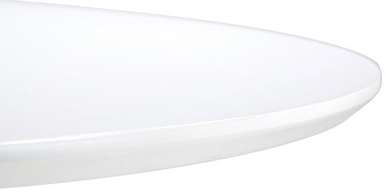 Seat spisebord høytrykkslaminat - Hvit - ø110 cm Seat spisebord høytrykkslaminat - Hvit - ø110 cm