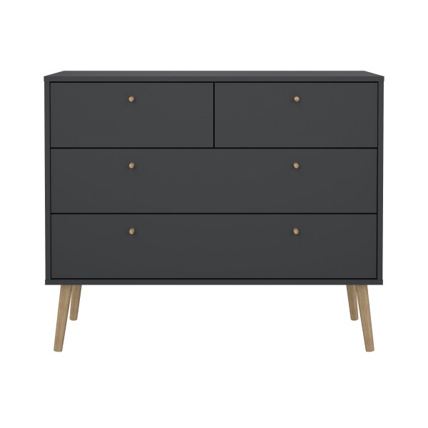 Bodo Kommode 2 + 2 - Matt gr�