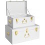 Matteus koffert X 2 (hvit | messing) + Mbelftter