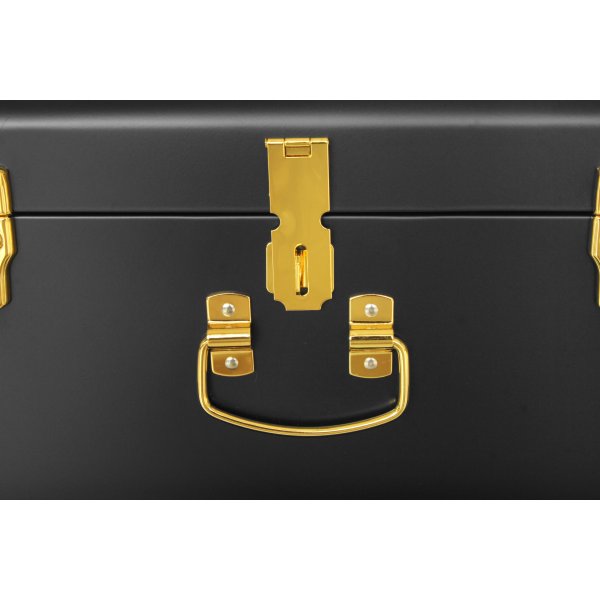 Matteus koffert X 2 (mørkegrå | messing) Matteus koffert X 2 (mørkegrå | messing)