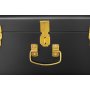 Matteus koffert X 2 (mrkegr | messing) + Flekkfjerner for mbler