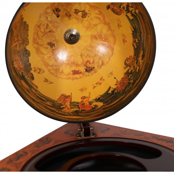 Michelangelo barglobus modell 11 - Brun vintage