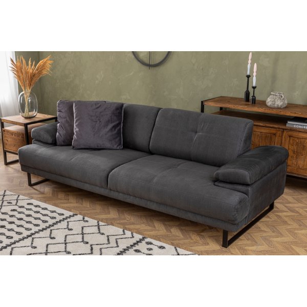 Mustang 3-seters sofa - Antrasitt