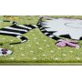 Barnmatta Holly - Kitty grn - 120x170 cm