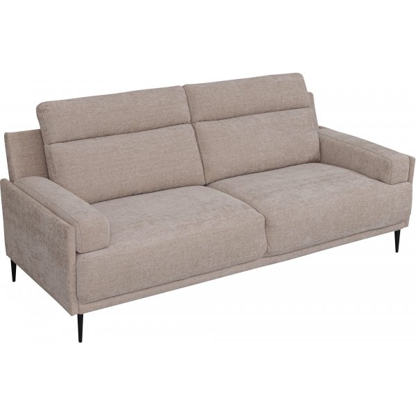 Amsterdam sofa 3-seter beige 208 cm + Mbelftter