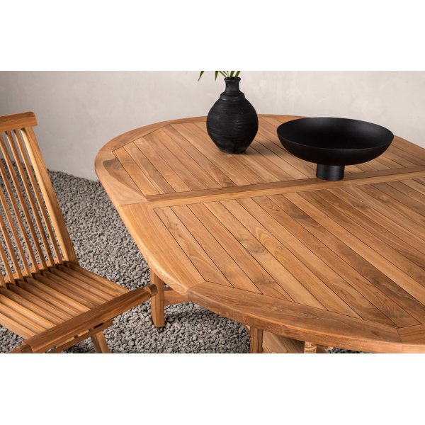 Kenya bord 120 x 180 cm - Teak