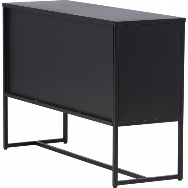 Trerike skjenk - Sort + Tekstilrens for møbler Trerike skjenk - Sort + Tekstilrens for møbler