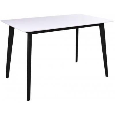 Vojens spisebord - hvit/svart - 120x70x75