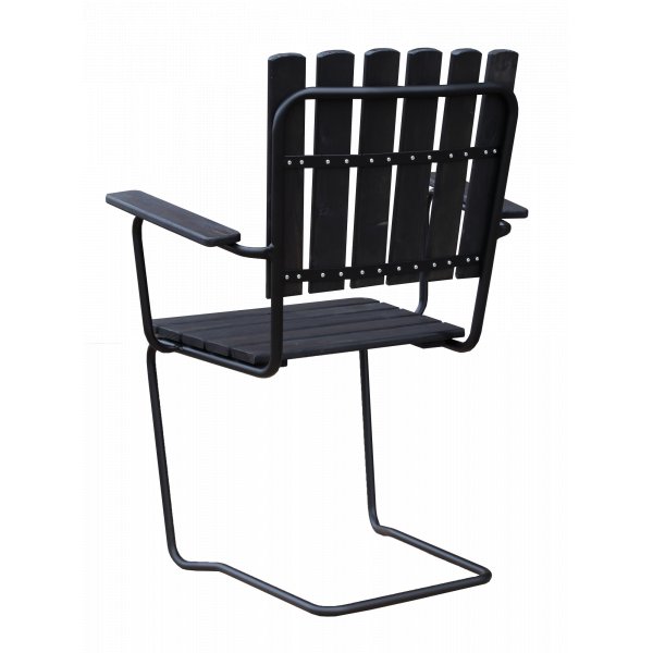 Stol i fjærstål for spisegruppe Vaxholm (produsert i Europa) - Svart Stol i fjærstål for spisegruppe Vaxholm (produsert i Europa) - Svart