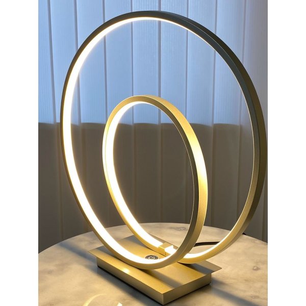 Bordlampe Loop - Champagne Bordlampe Loop - Champagne