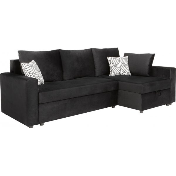 Zemek sovesofa - Svart Zemek sovesofa - Svart