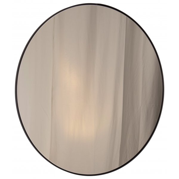 Damien veggspeil diameter 80 cm svart
