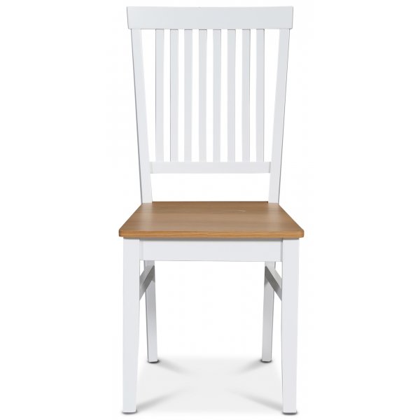 Fårö stol - Hvit/eik Fårö stol - Hvit/eik