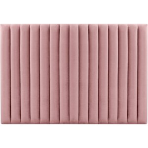 Ribbersborg Sengegavl (rosa sammet) - Valgfri Bredde Ribbersborg Sengegavl (rosa sammet) - Valgfri Bredde