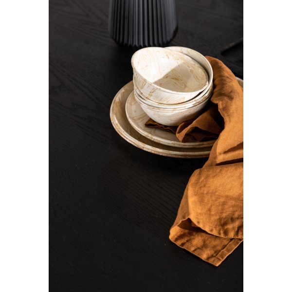 Olivia spisebord Ø110 cm - Sort Olivia spisebord Ø110 cm - Sort