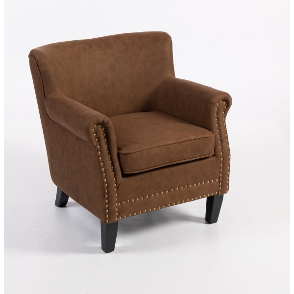 Professor lenestol i brun vintage Professor lenestol i brun vintage