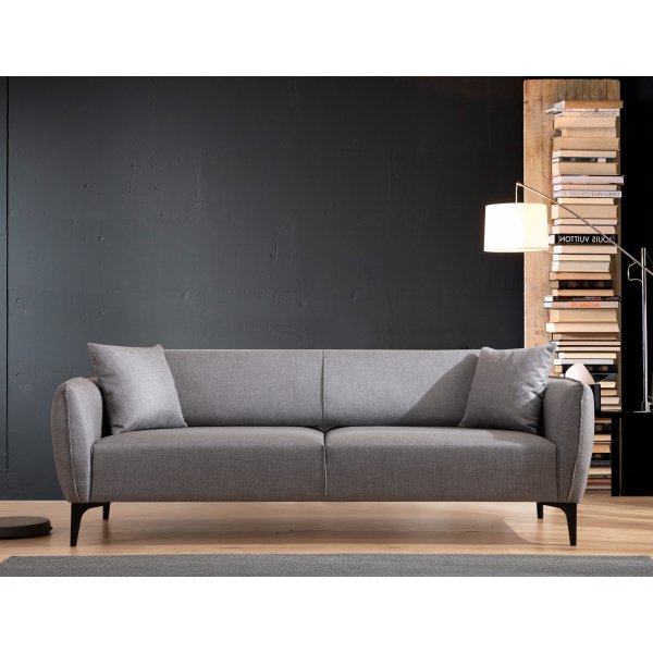 Belissimo 3-seters sofa - Grå Belissimo 3-seters sofa - Grå