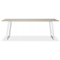 Edge 3.0 Spisebord 240x90 cm - Hvitt høytrykkslaminat (HPL) Edge 3.0 Spisebord 240x90 cm - Hvitt høytrykkslaminat (HPL)