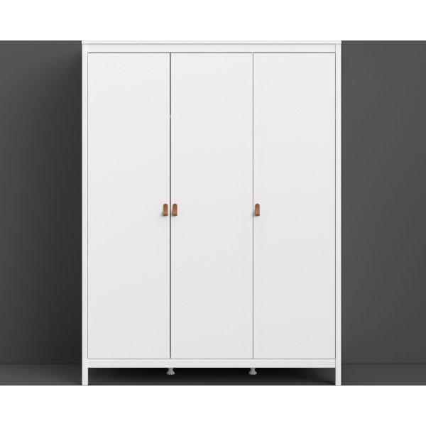 Madrid garderobe med 3 dører - Hvit Madrid garderobe med 3 dører - Hvit