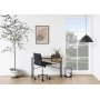 Seaford skrivebord med skuff 110x45 cm - Eik/svart