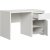 Caspian skrivebord 120 x 65 cm - Blank hvit
