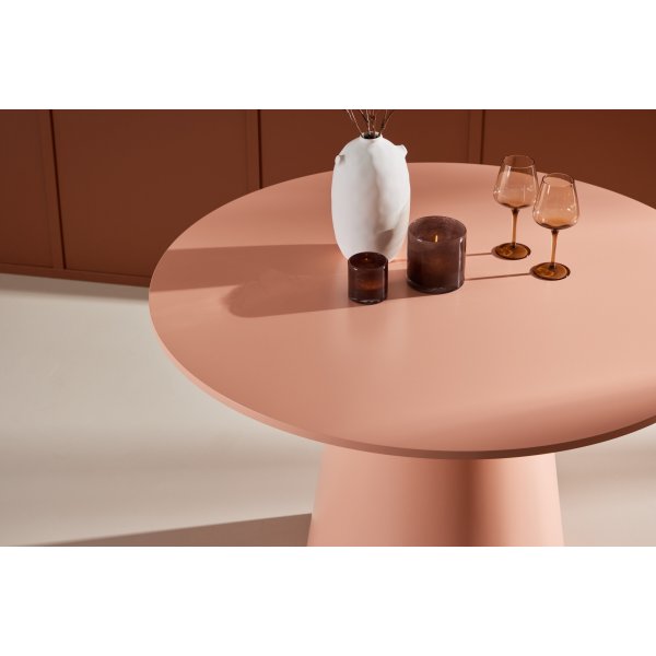 Lanzo spisebord Ø120 cm - Rosa Lanzo spisebord Ø120 cm - Rosa