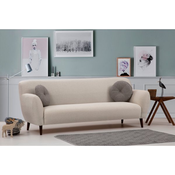 Enna 3-seters sofa - Beige