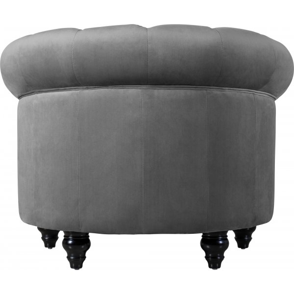 Chesterfield Royal lenestol - Gr flyel