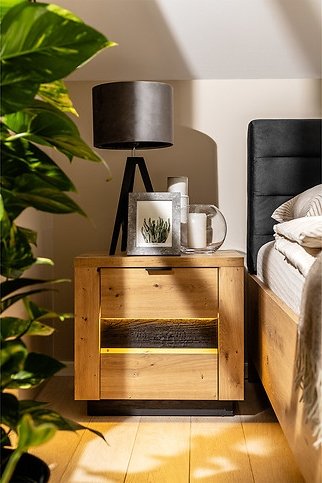 Ostia nattbord - Eik