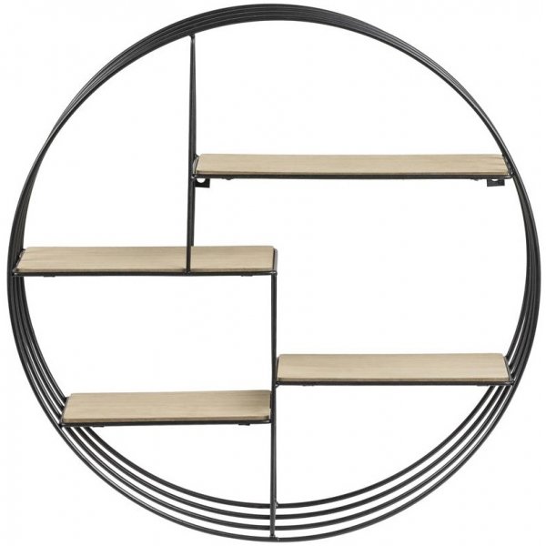 Moines vegghylle - Sort Moines vegghylle - Sort