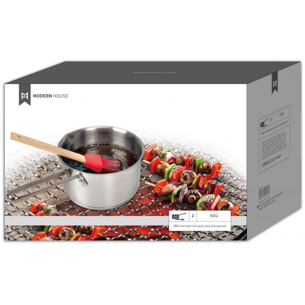 Le Chef sausgryte med pensel - 800 ml Le Chef sausgryte med pensel - 800 ml