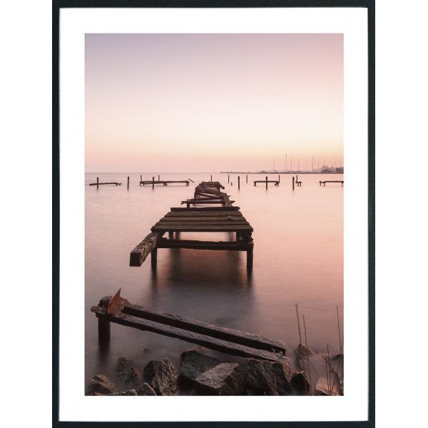 Posterworld 50x70 cm - Motiv Brygge