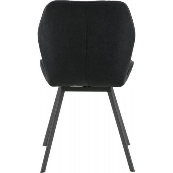 Greta spisestol - Svart stoff Greta spisestol - Svart stoff